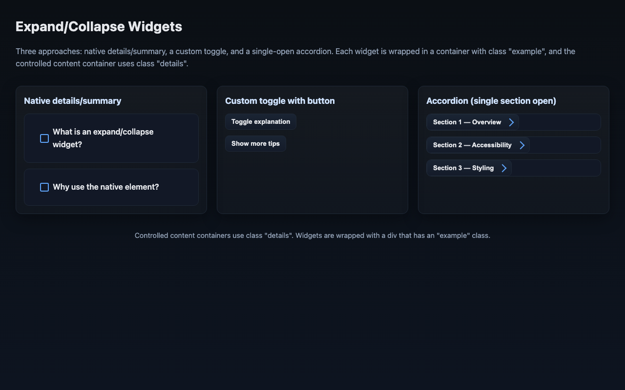 Screenshot sample 1 for disclosure-widget / GPT-5