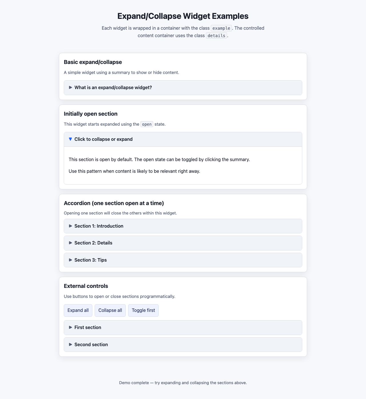 Screenshot sample 44 for disclosure-widget / GPT-5