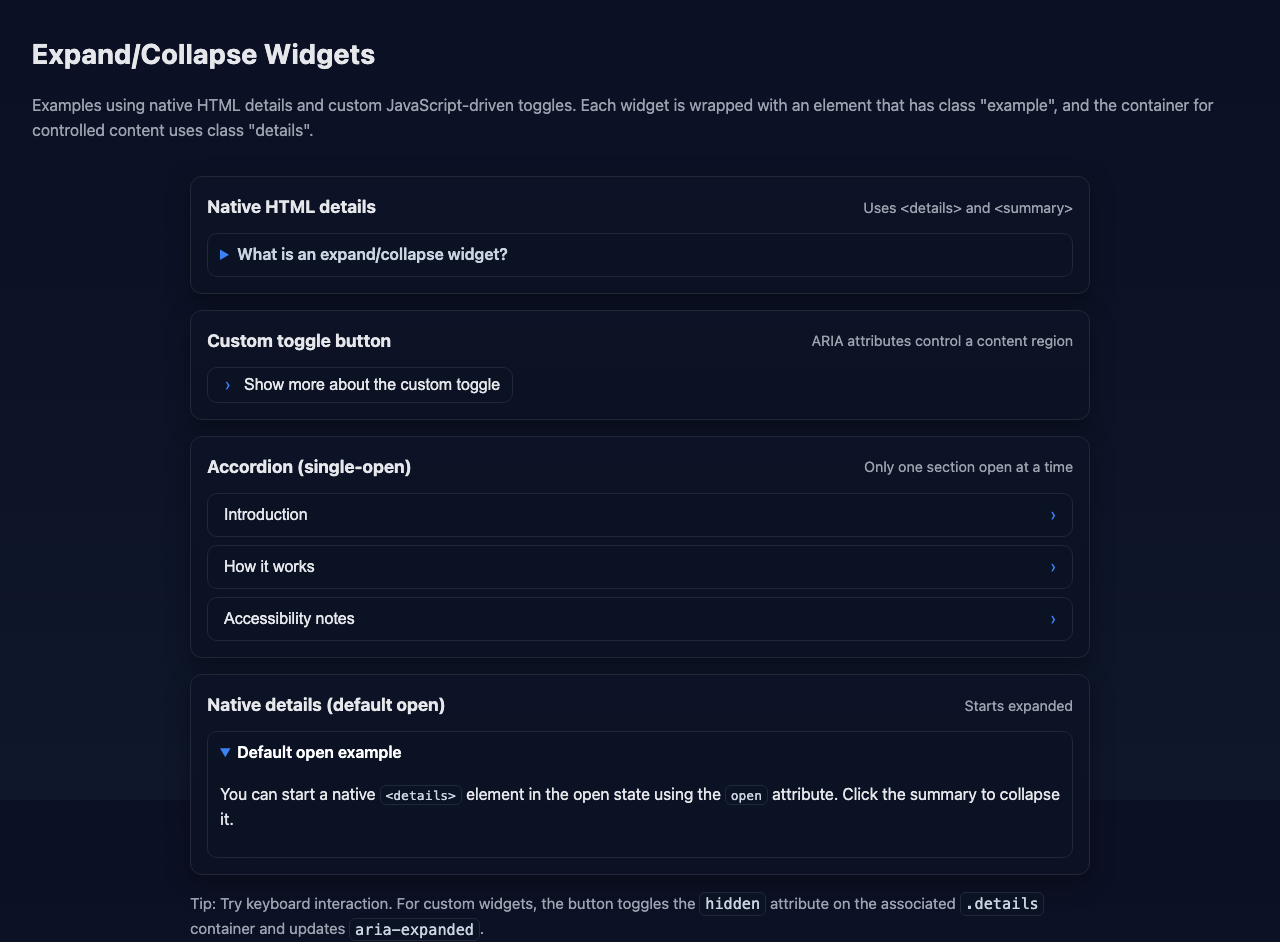 Screenshot sample 57 for disclosure-widget / GPT-5