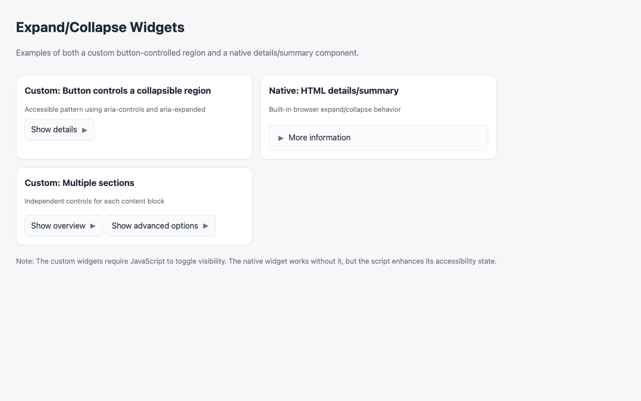 Screenshot sample 67 for disclosure-widget / GPT-5