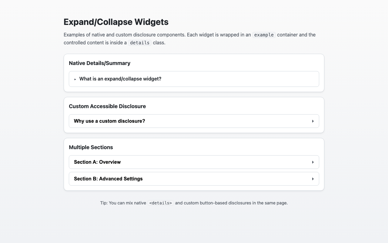 Screenshot sample 81 for disclosure-widget / GPT-5