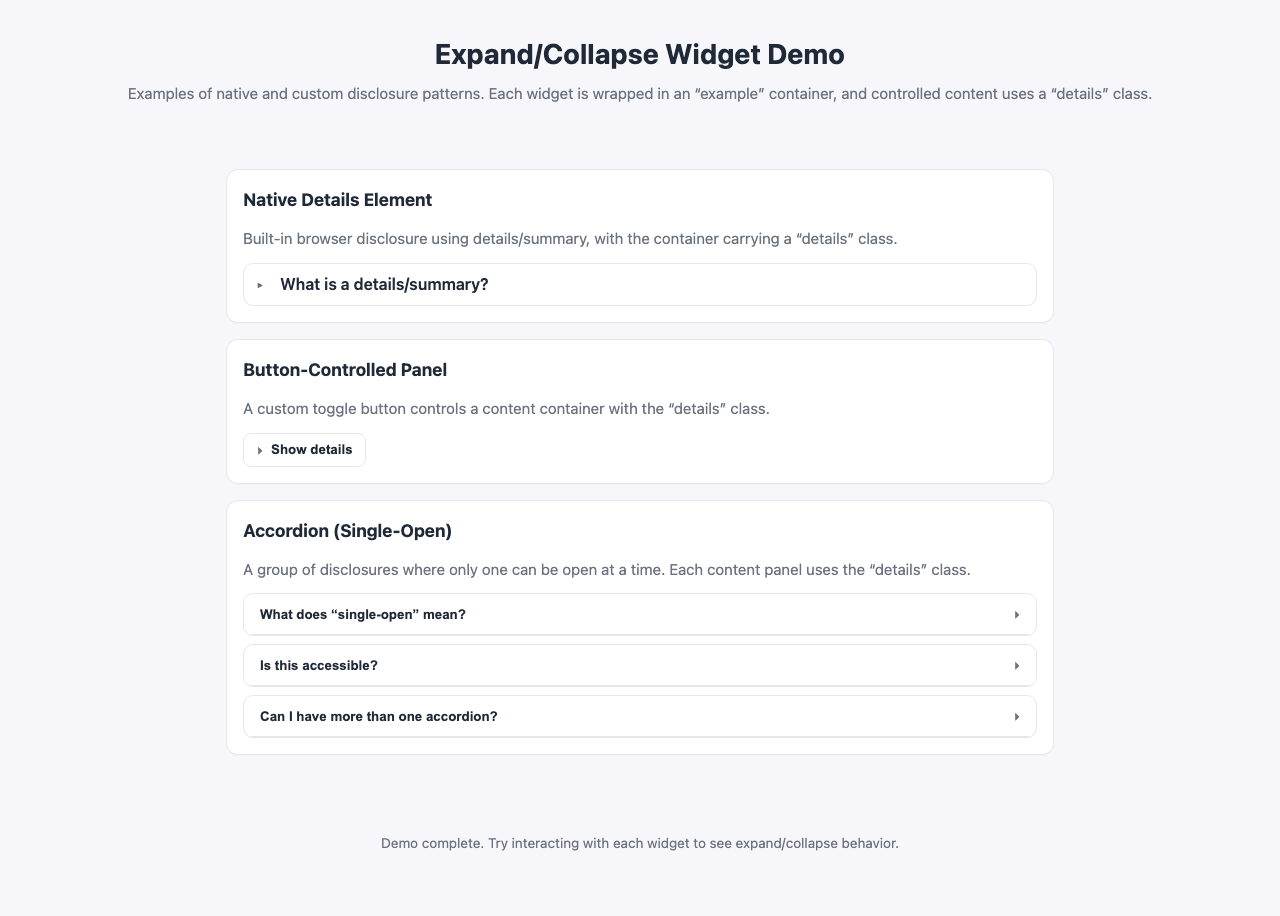 Screenshot sample 84 for disclosure-widget / GPT-5