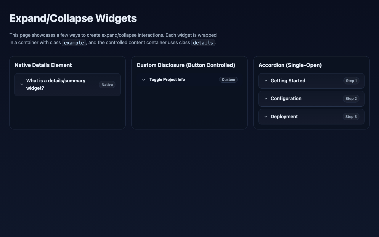 Screenshot sample 88 for disclosure-widget / GPT-5