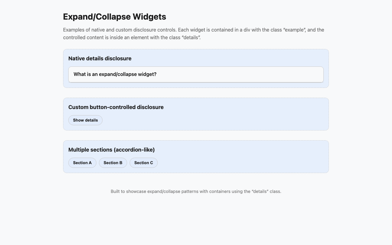 Screenshot sample 93 for disclosure-widget / GPT-5