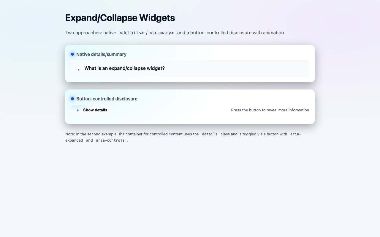 Screenshot sample 98 for disclosure-widget / GPT-5