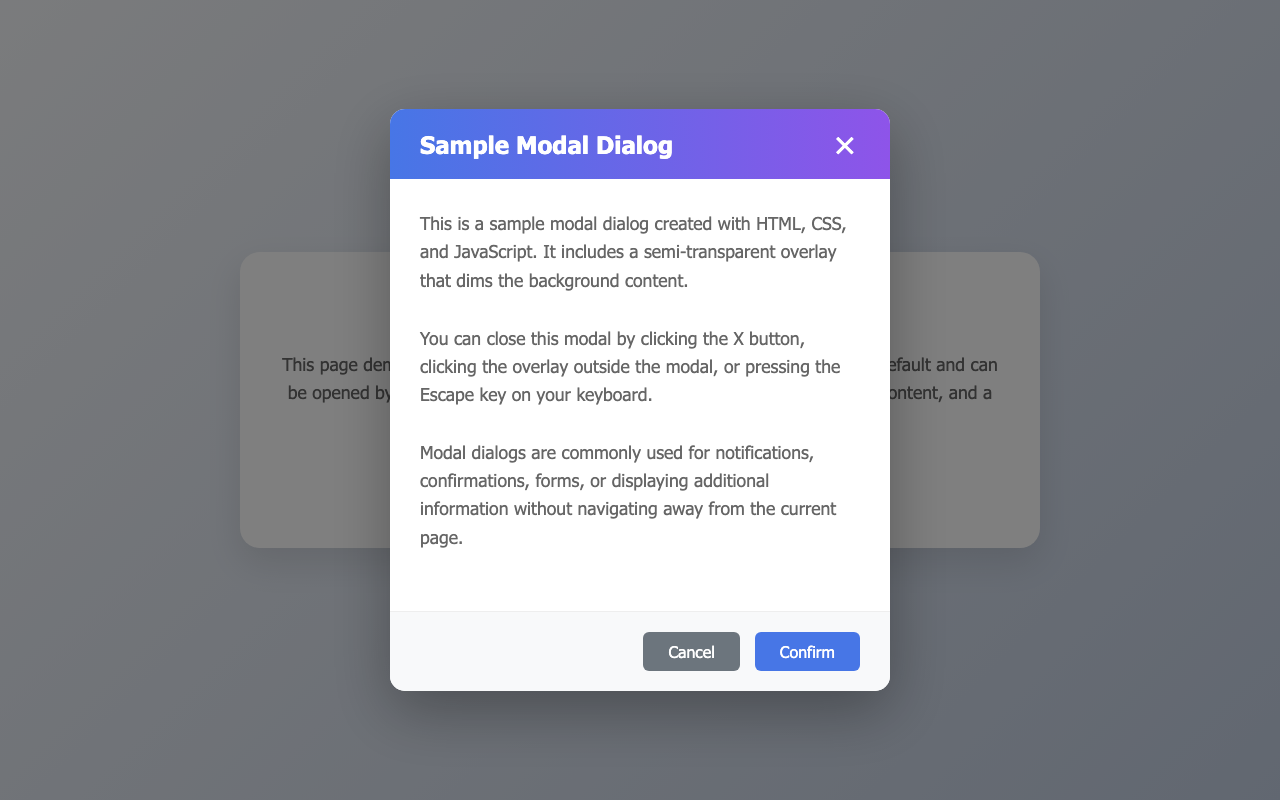 Screenshot sample 1 for modal-dialog / DeepSeek V3.2