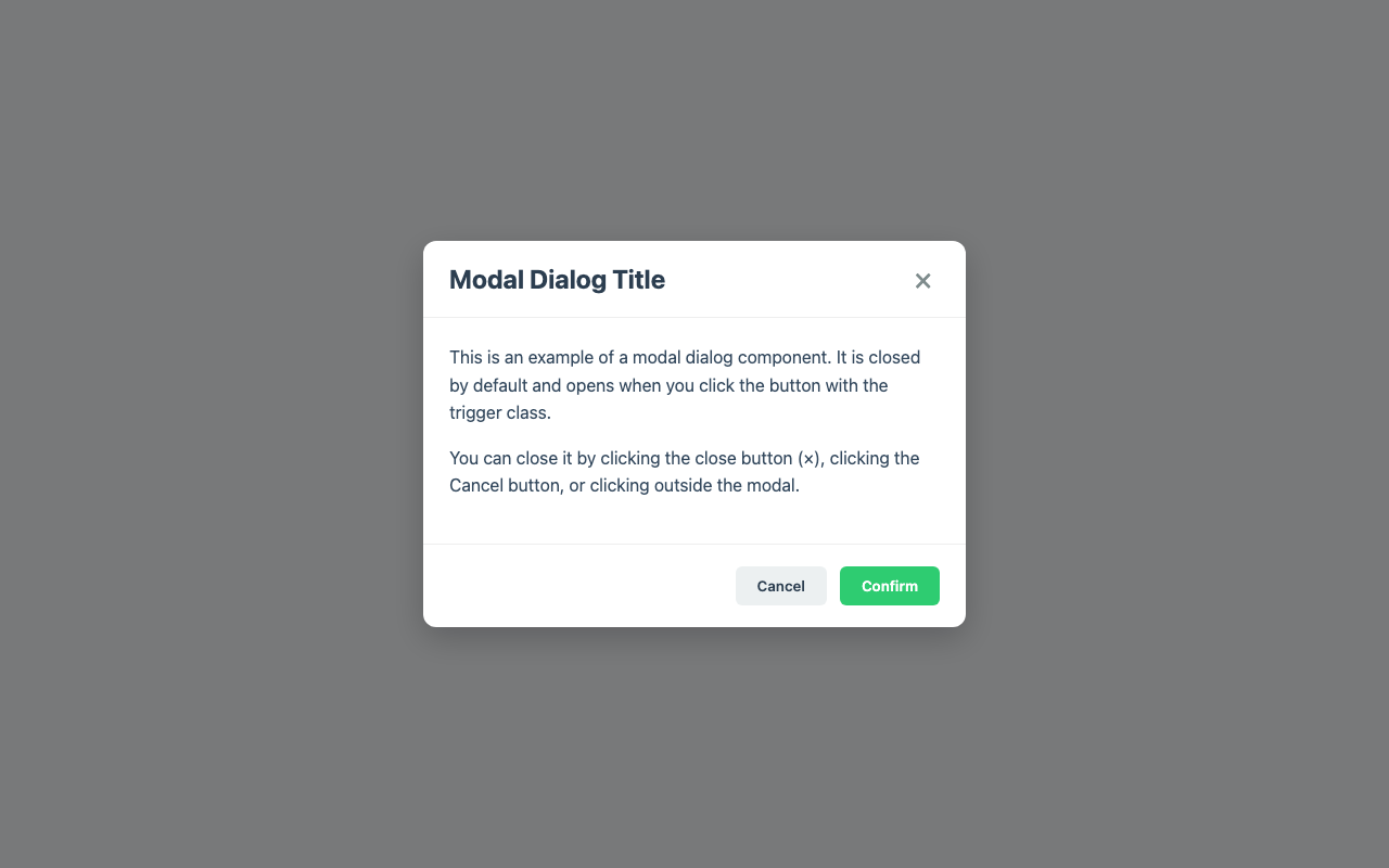 Screenshot sample 13 for modal-dialog / DeepSeek V3.2
