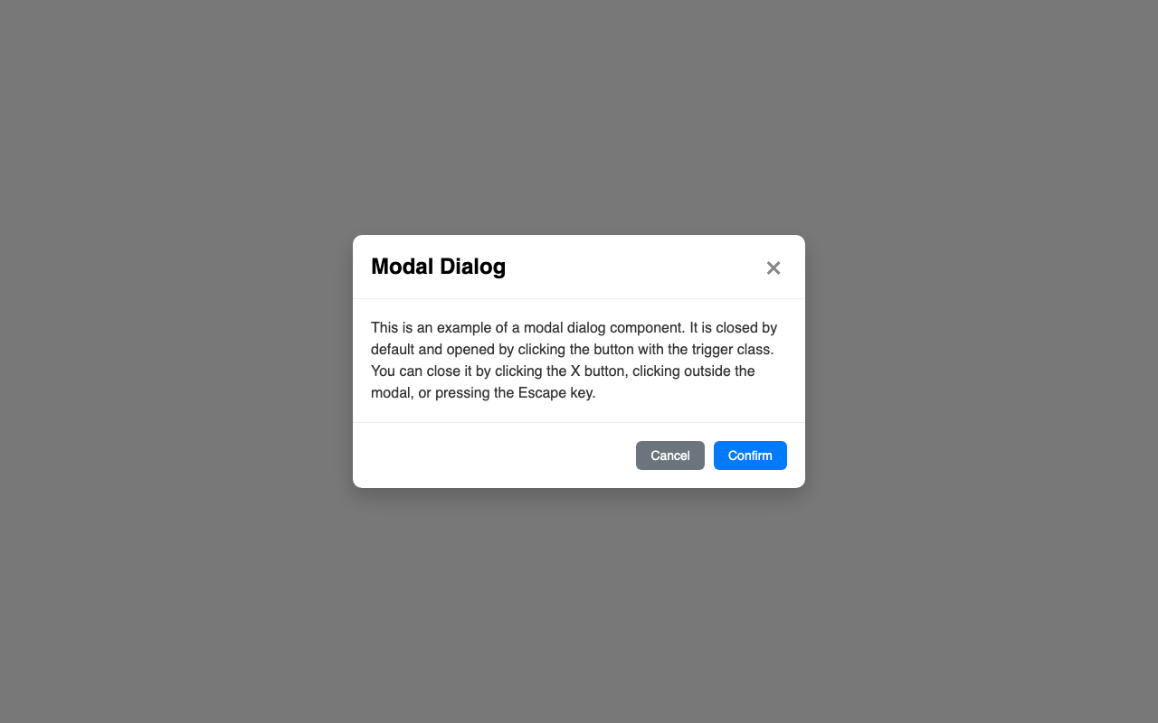 Screenshot sample 3 for modal-dialog / DeepSeek V3.2