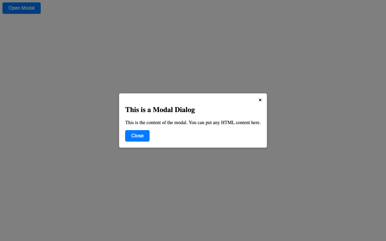 Screenshot sample 25 for modal-dialog / Gemini 2.5 Flash Lite