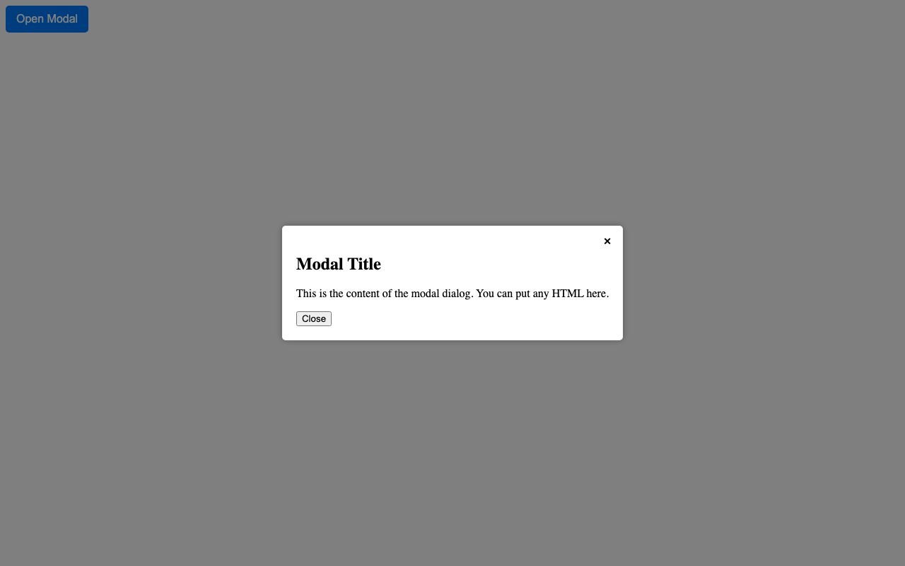 Screenshot sample 39 for modal-dialog / Gemini 2.5 Flash Lite