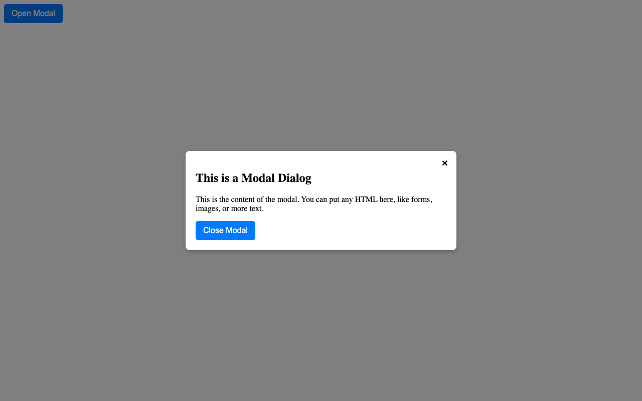 Screenshot sample 76 for modal-dialog / Gemini 2.5 Flash Lite