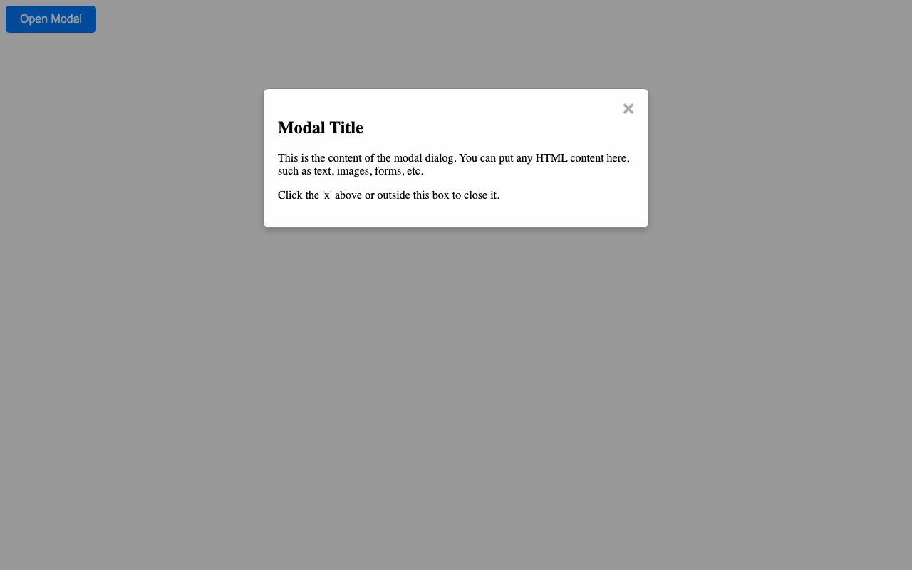 Screenshot sample 92 for modal-dialog / Gemini 2.5 Flash Lite