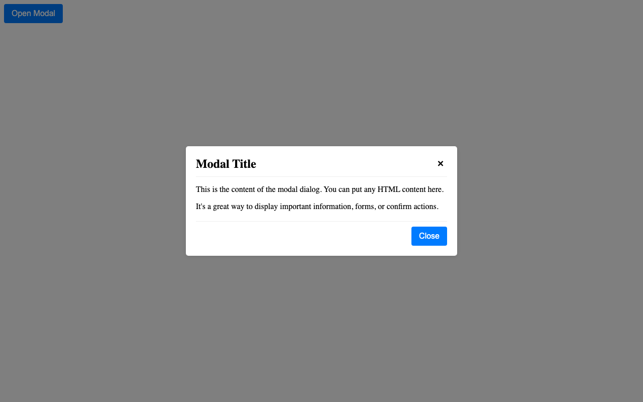 Screenshot sample 94 for modal-dialog / Gemini 2.5 Flash Lite