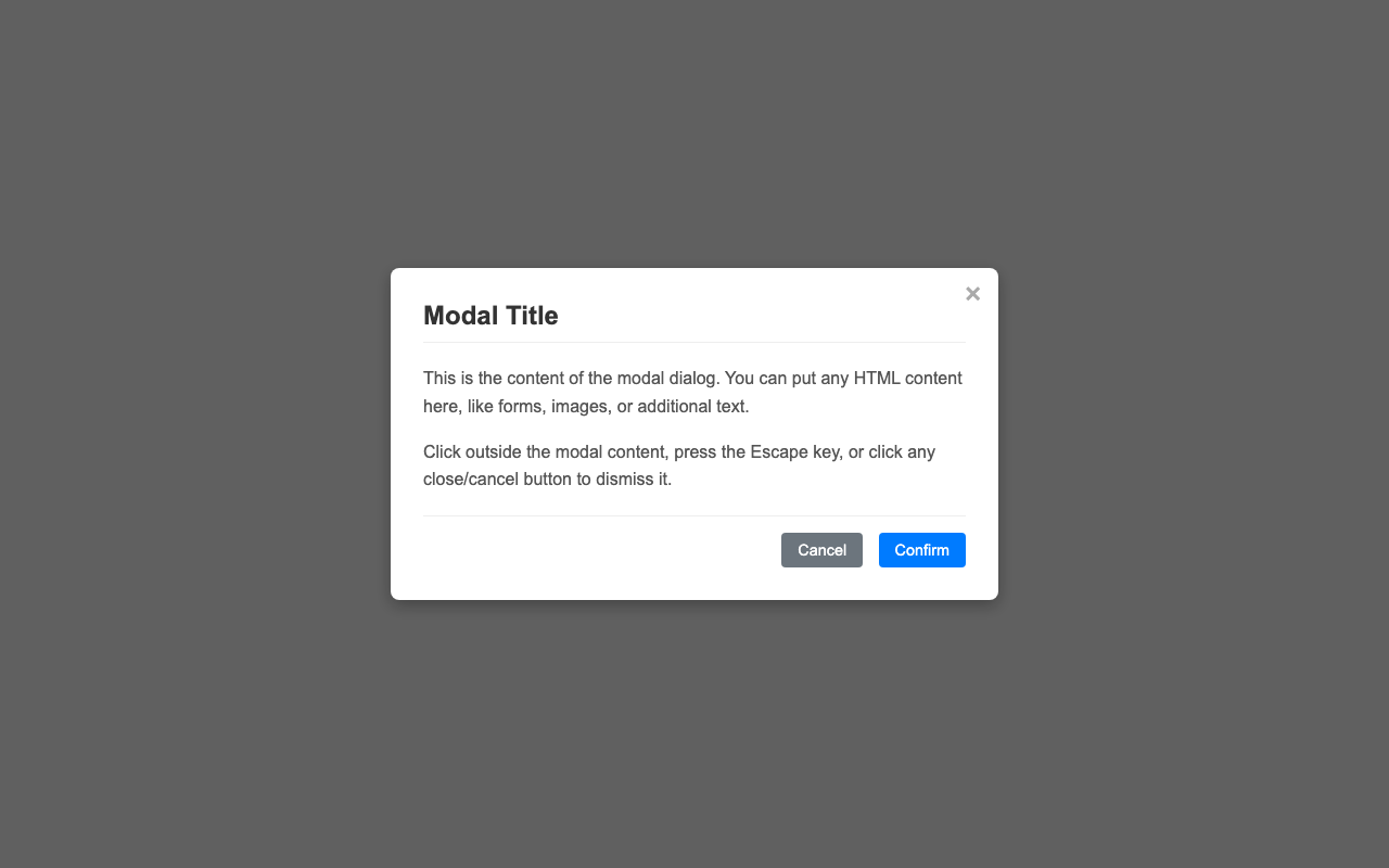 Screenshot sample 13 for modal-dialog / Gemini 2.5 Flash