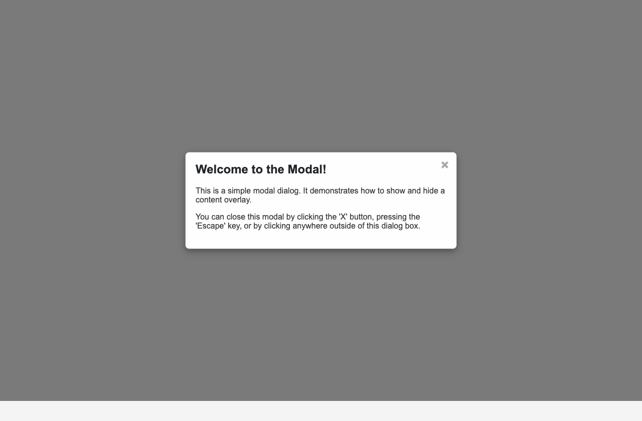 Screenshot sample 14 for modal-dialog / Gemini 2.5 Flash