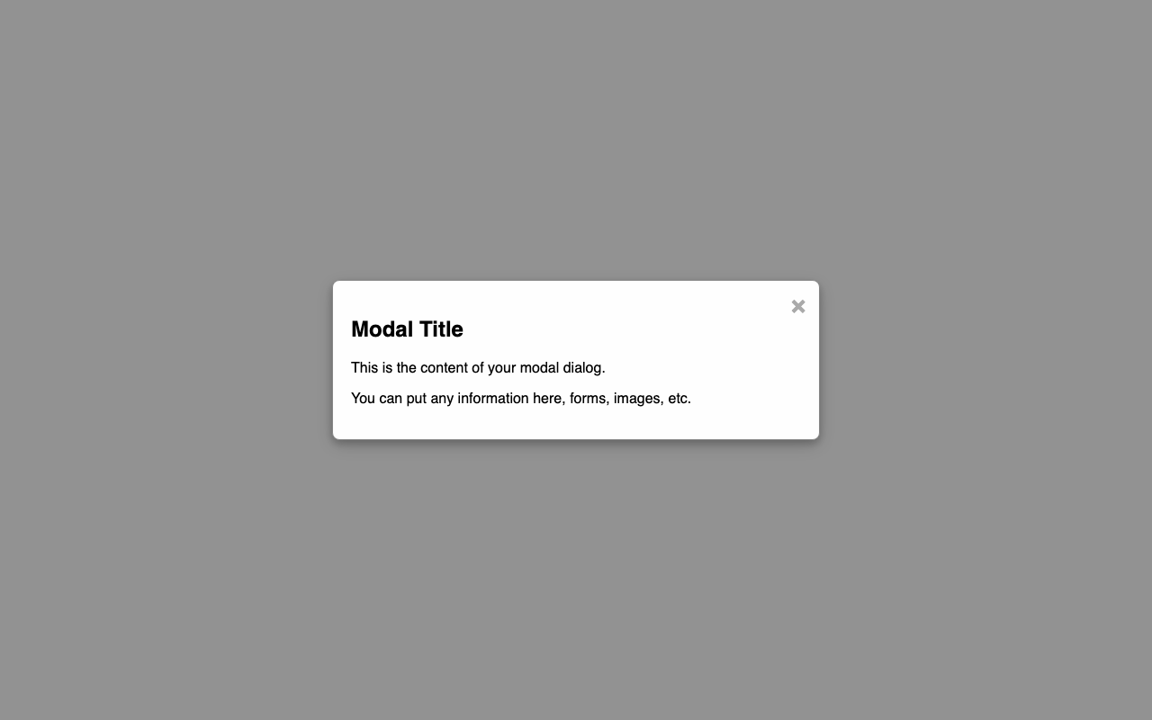 Screenshot sample 16 for modal-dialog / Gemini 2.5 Flash
