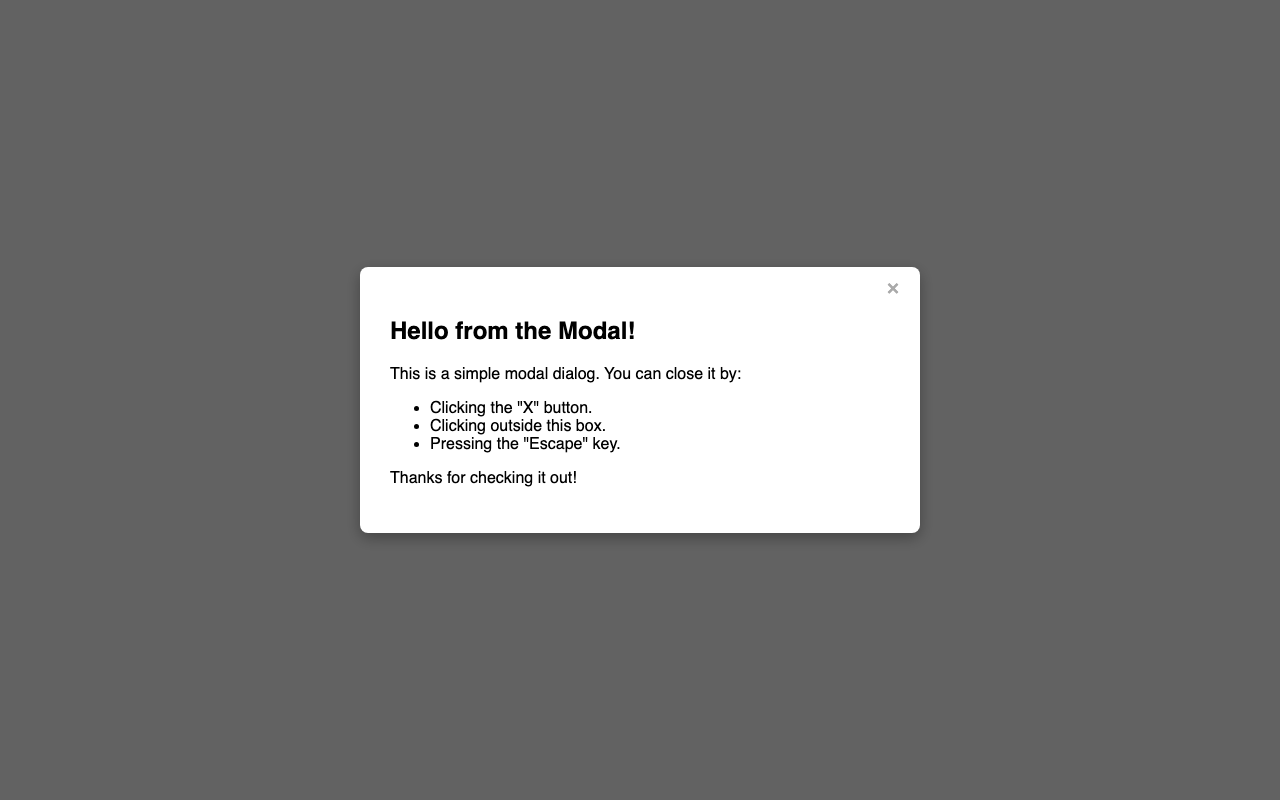 Screenshot sample 33 for modal-dialog / Gemini 2.5 Flash