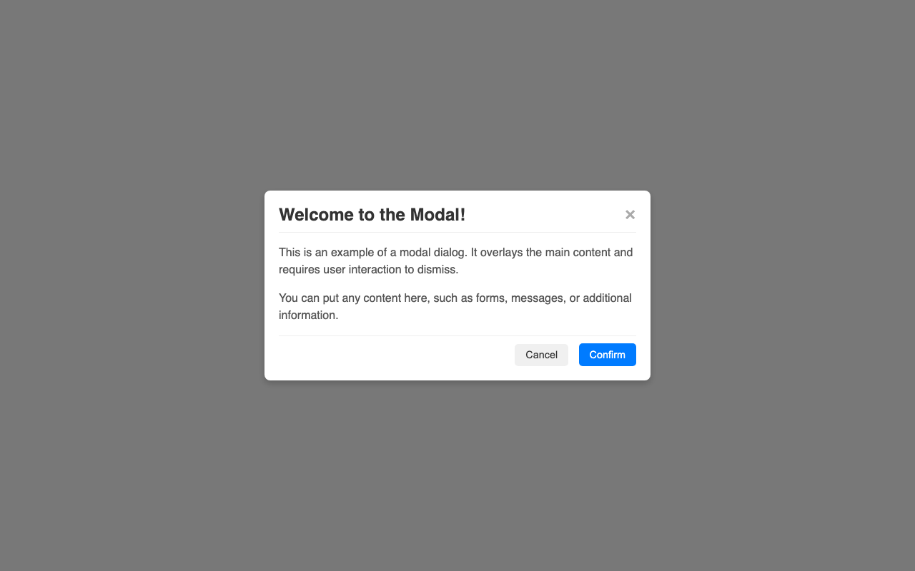 Screenshot sample 36 for modal-dialog / Gemini 2.5 Flash