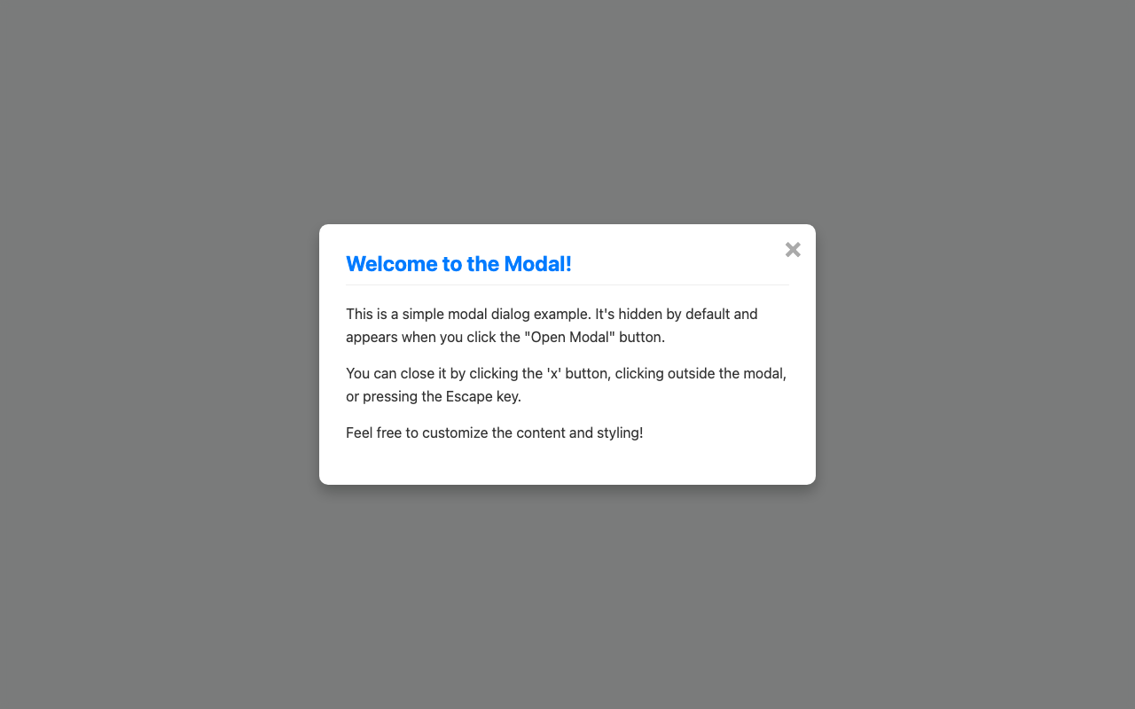 Screenshot sample 41 for modal-dialog / Gemini 2.5 Flash