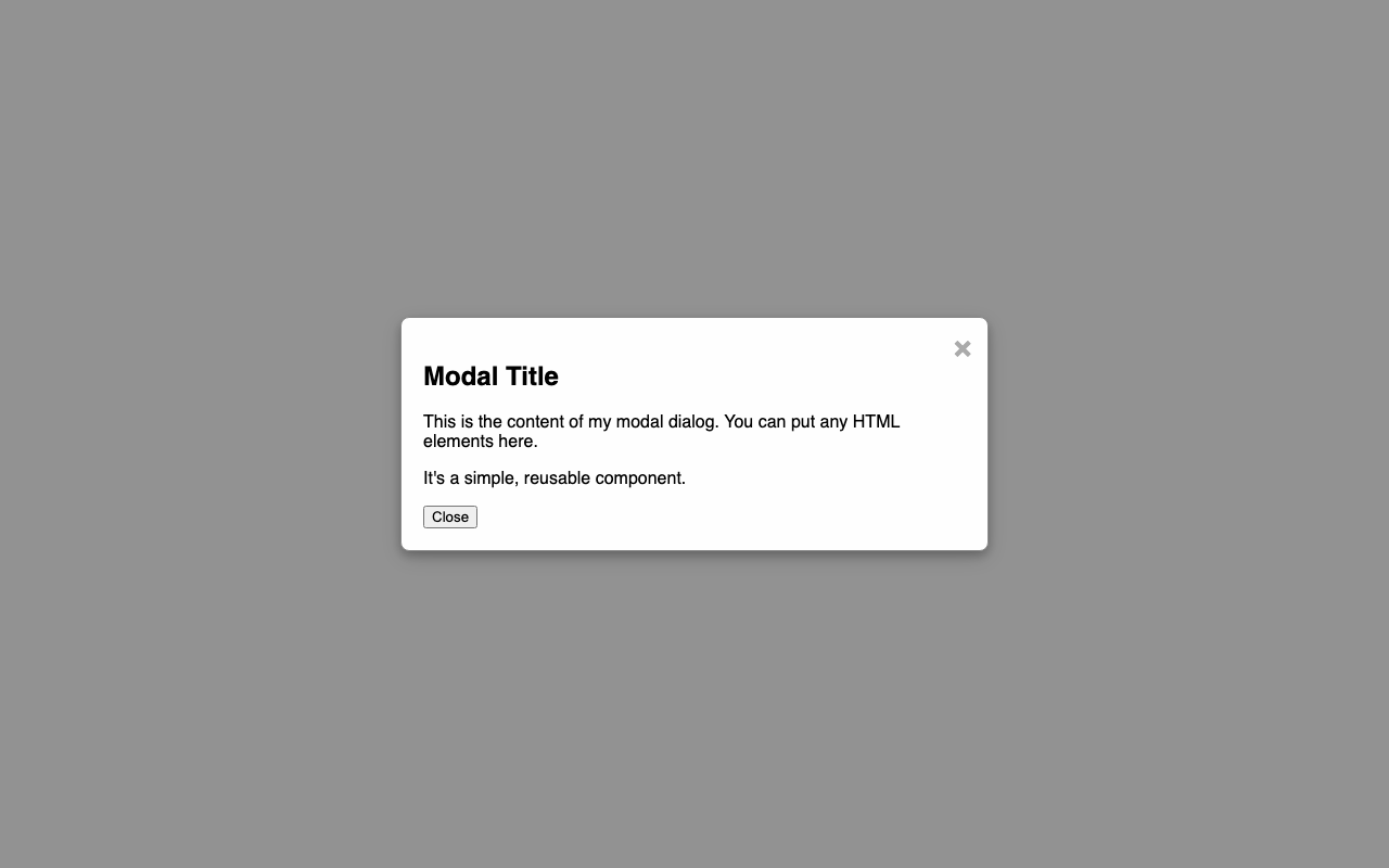 Screenshot sample 90 for modal-dialog / Gemini 2.5 Flash