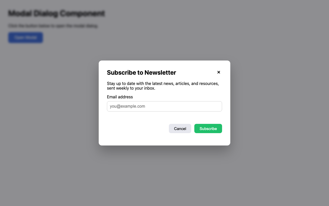 Screenshot sample 0 for modal-dialog / GPT-5 Codex