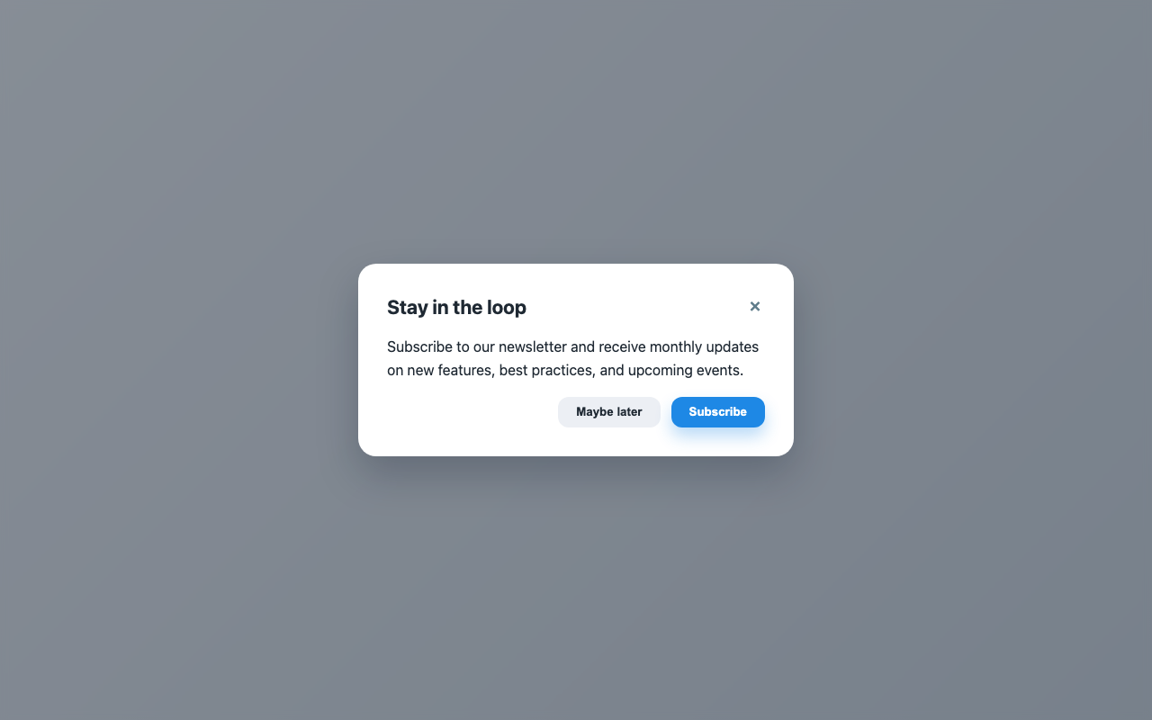 Screenshot sample 29 for modal-dialog / GPT-5 Codex