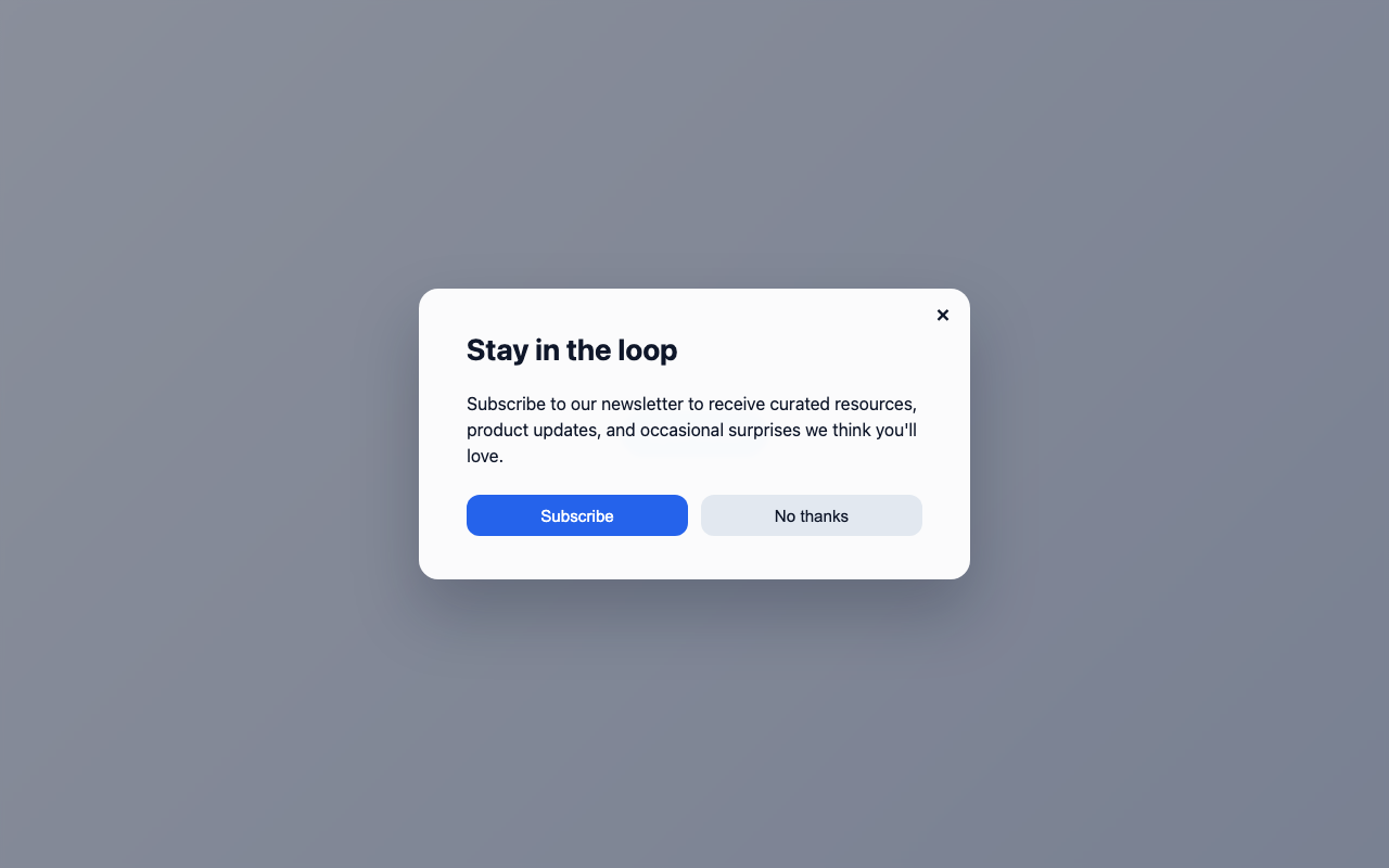 Screenshot sample 53 for modal-dialog / GPT-5 Codex