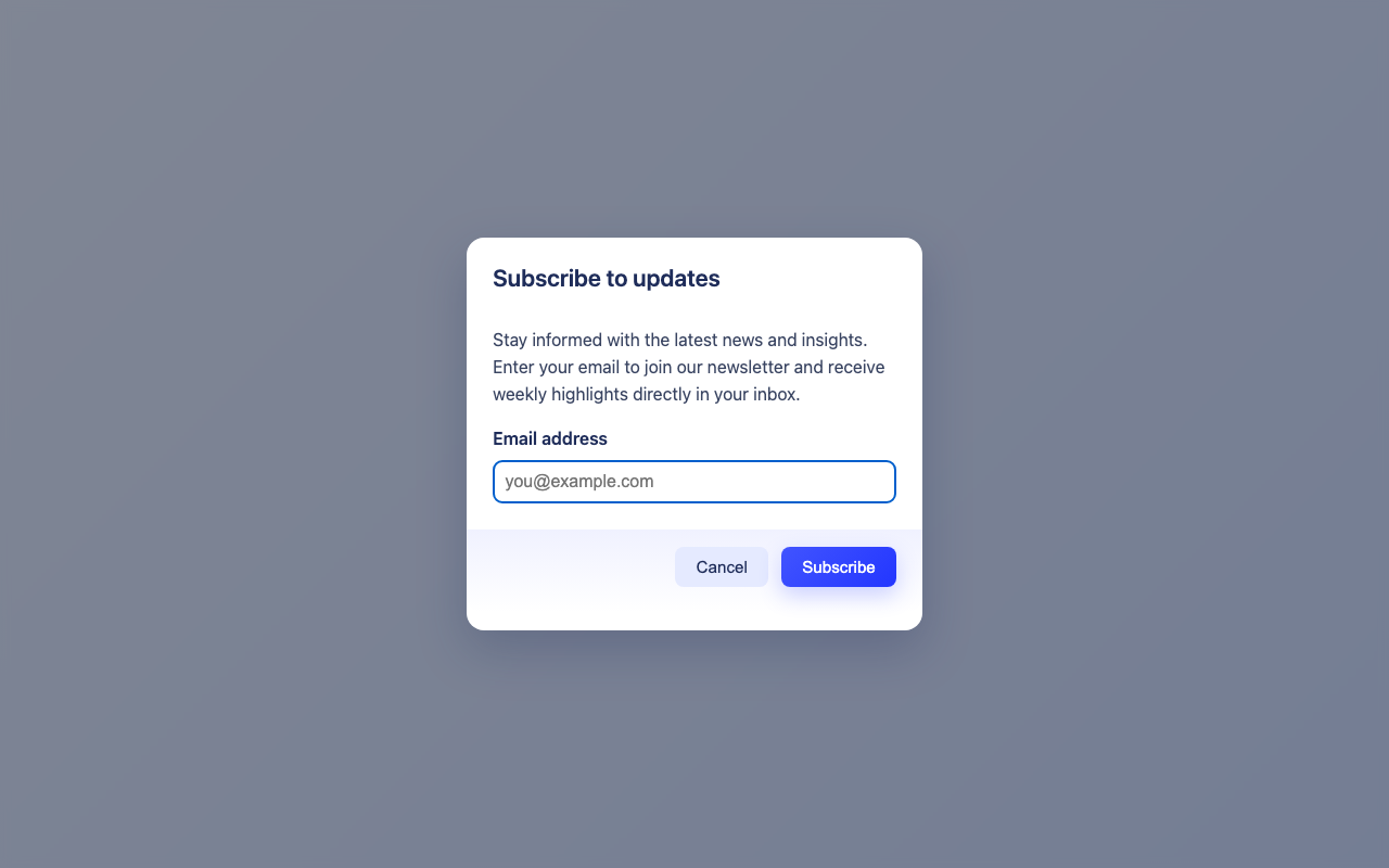 Screenshot sample 67 for modal-dialog / GPT-5 Codex