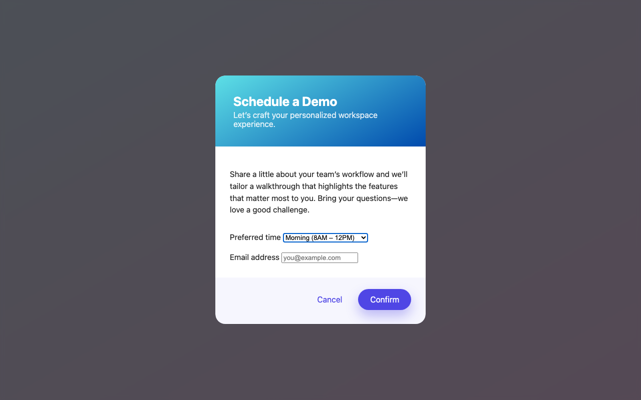 Screenshot sample 73 for modal-dialog / GPT-5 Codex