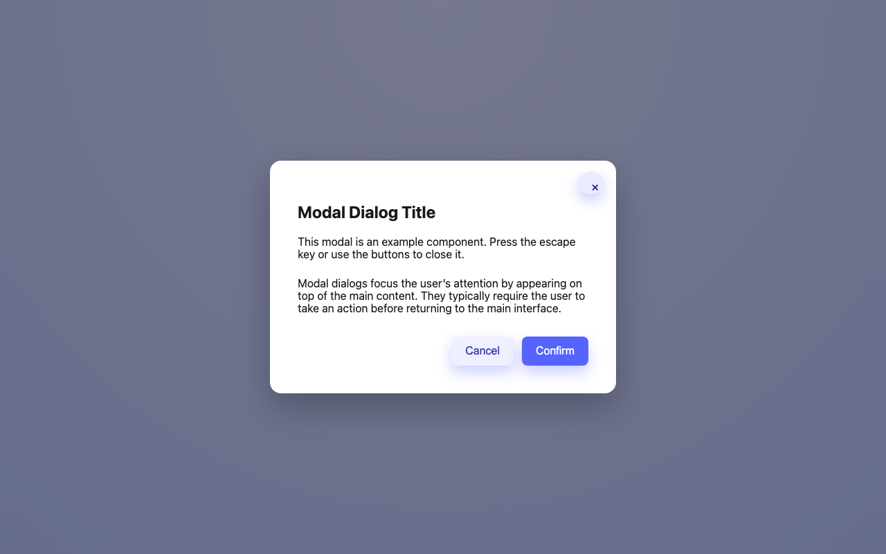 Screenshot sample 77 for modal-dialog / GPT-5 Codex