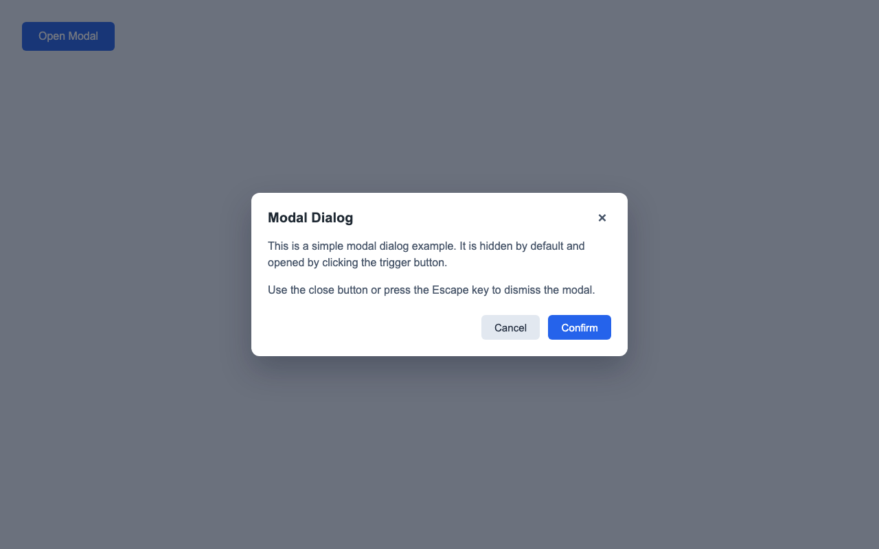 Screenshot sample 8 for modal-dialog / GPT-5 Codex