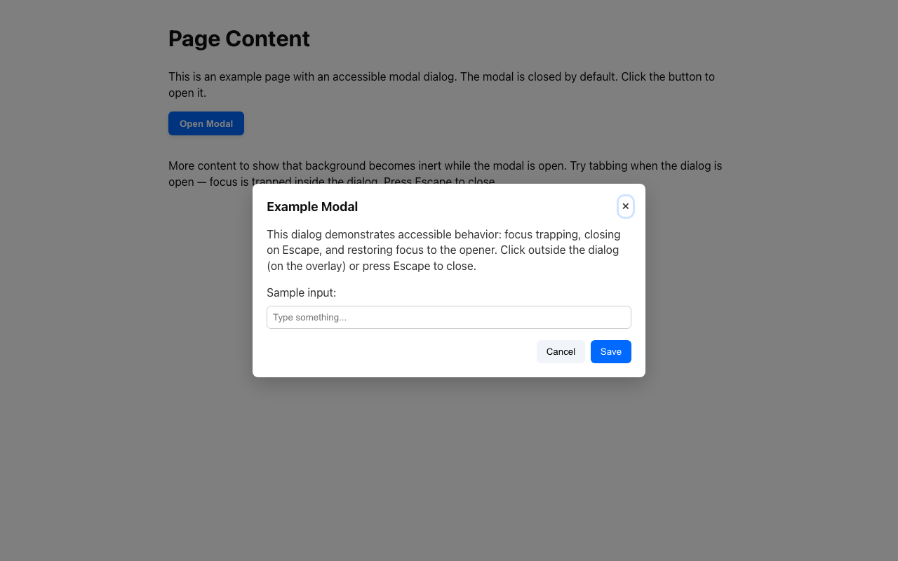 Screenshot sample 10 for modal-dialog / GPT-5 Mini
