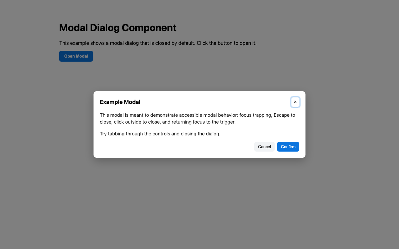 Screenshot sample 12 for modal-dialog / GPT-5 Mini