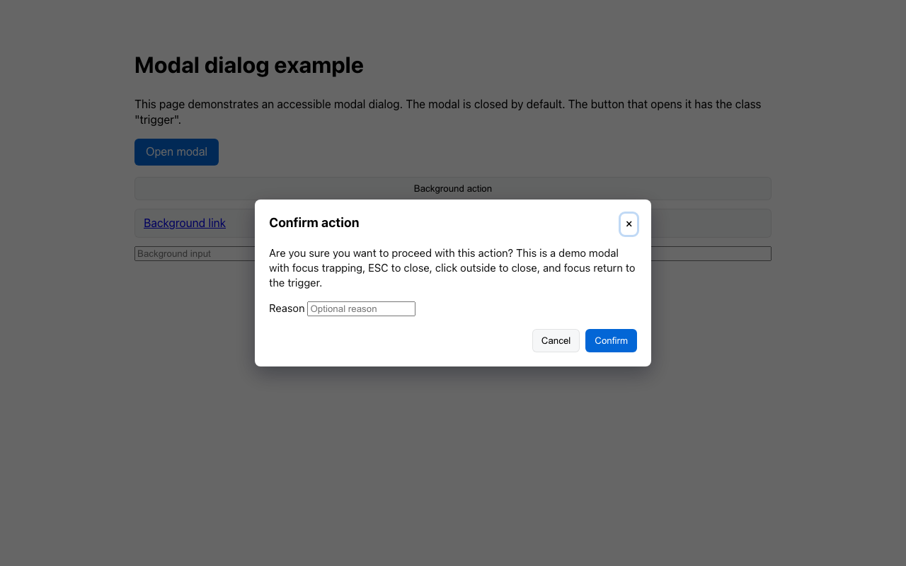Screenshot sample 17 for modal-dialog / GPT-5 Mini