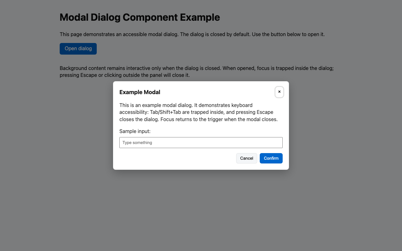 Screenshot sample 28 for modal-dialog / GPT-5 Mini