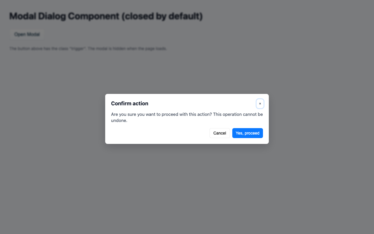 Screenshot sample 37 for modal-dialog / GPT-5 Mini