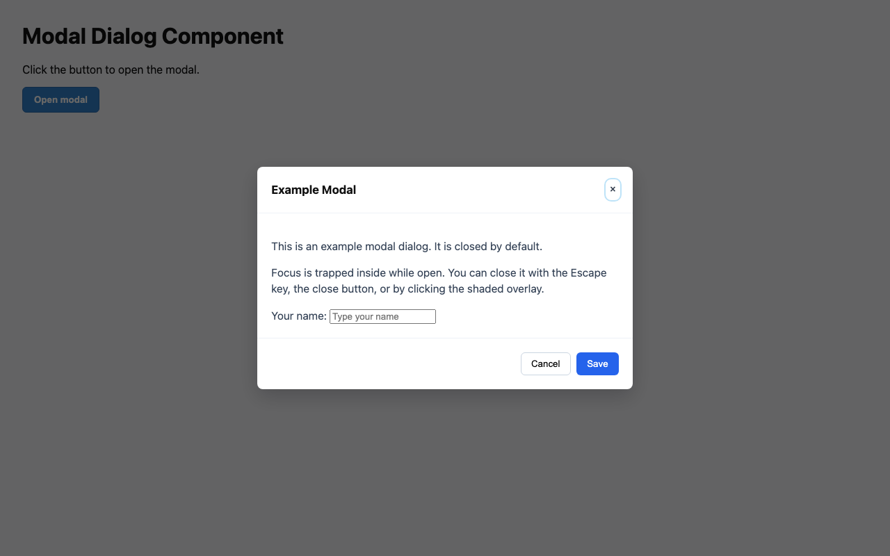 Screenshot sample 38 for modal-dialog / GPT-5 Mini