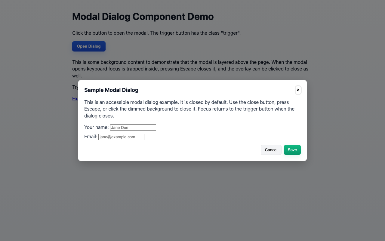 Screenshot sample 42 for modal-dialog / GPT-5 Mini