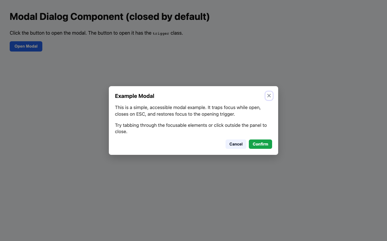 Screenshot sample 44 for modal-dialog / GPT-5 Mini