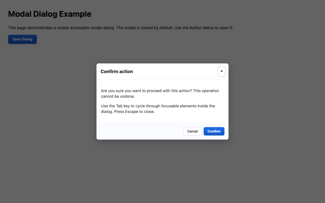 Screenshot sample 46 for modal-dialog / GPT-5 Mini