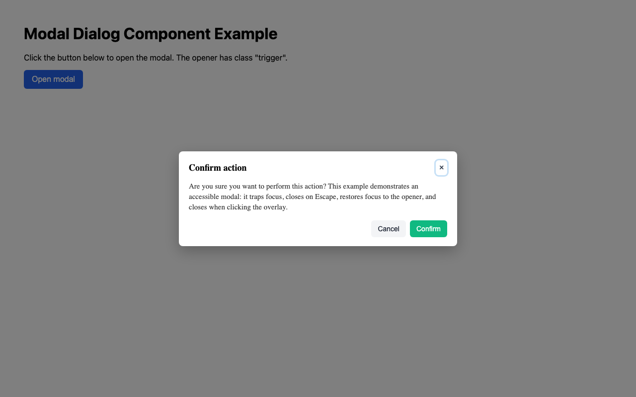 Screenshot sample 48 for modal-dialog / GPT-5 Mini
