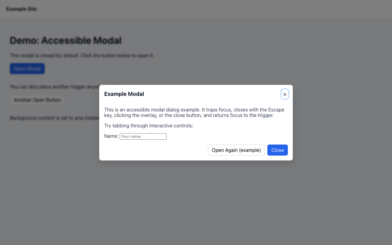 Screenshot sample 49 for modal-dialog / GPT-5 Mini