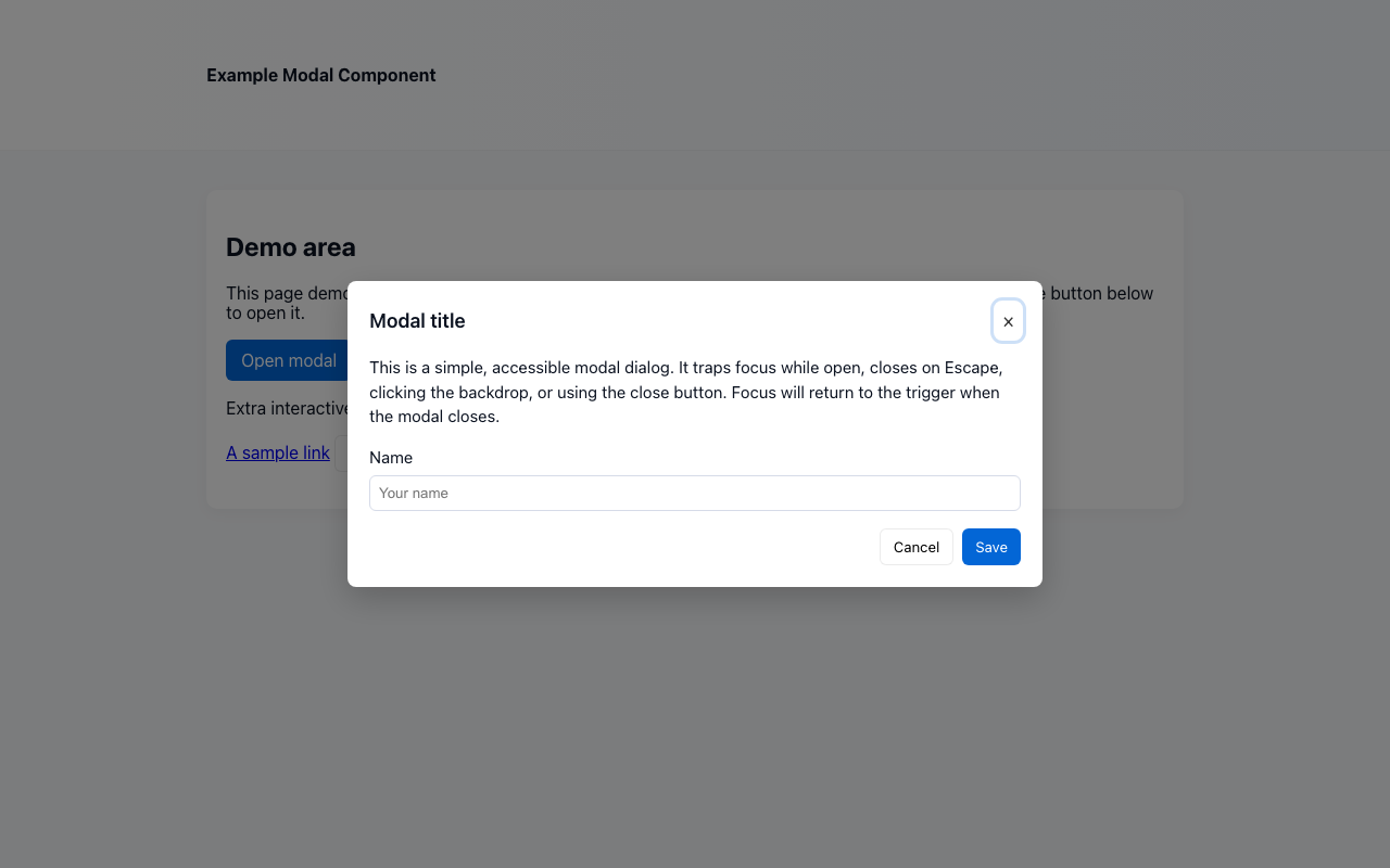 Screenshot sample 51 for modal-dialog / GPT-5 Mini