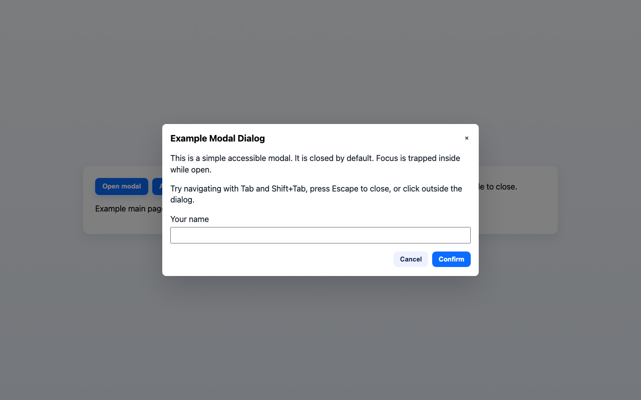 Screenshot sample 54 for modal-dialog / GPT-5 Mini