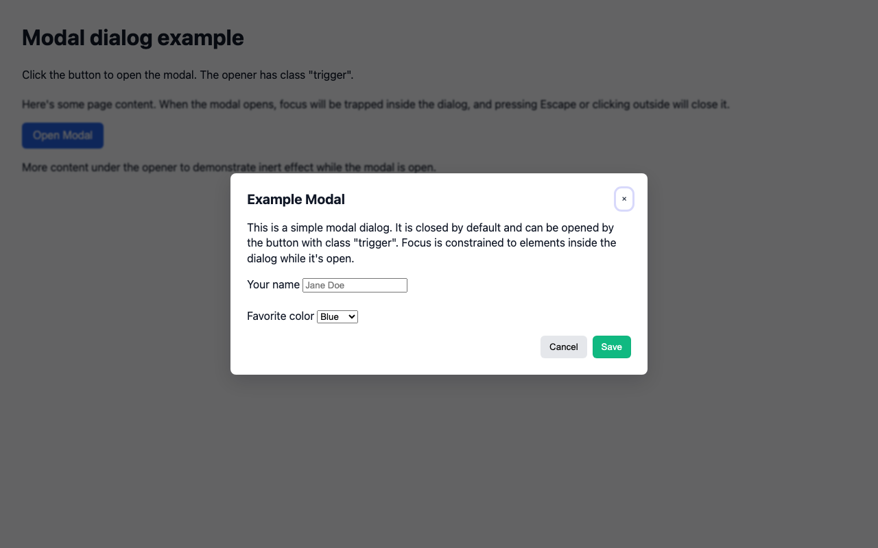 Screenshot sample 70 for modal-dialog / GPT-5 Mini