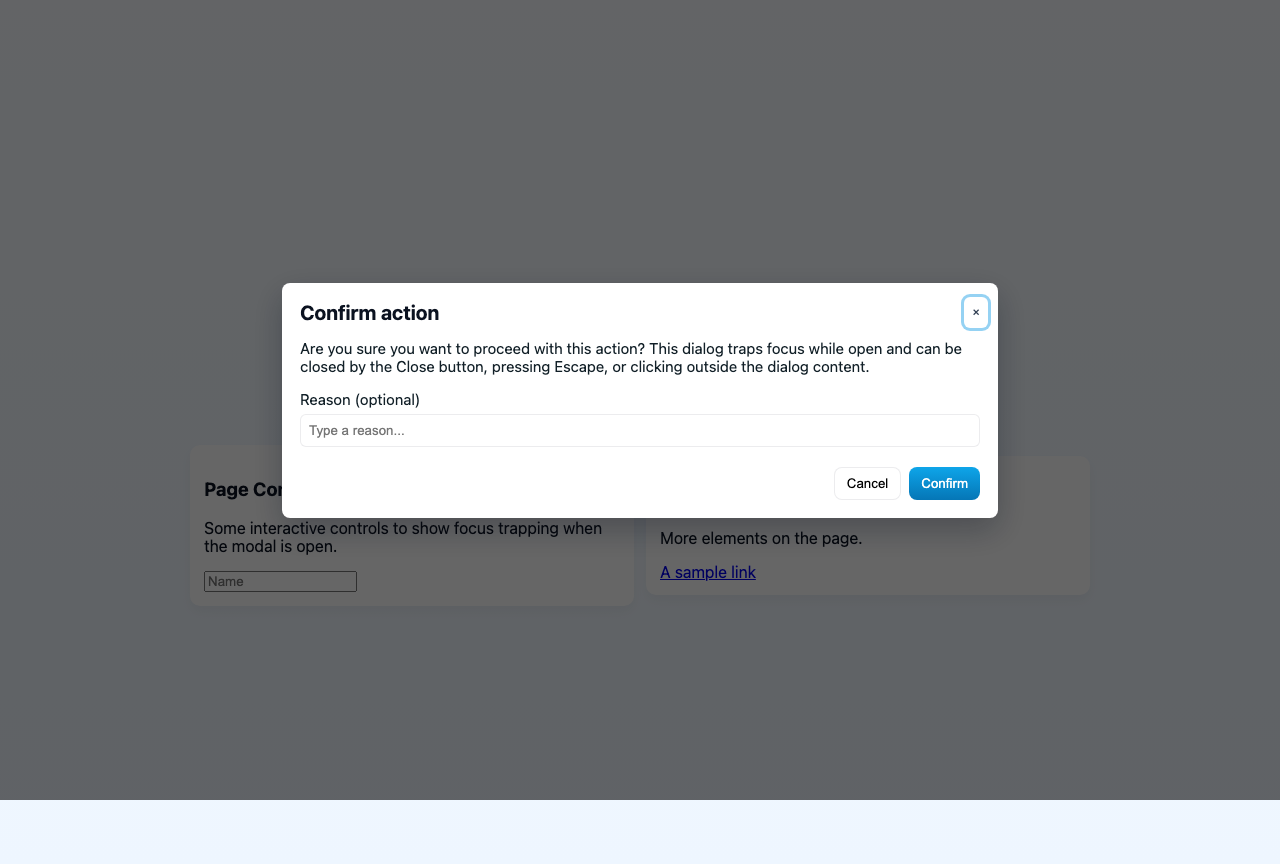 Screenshot sample 73 for modal-dialog / GPT-5 Mini