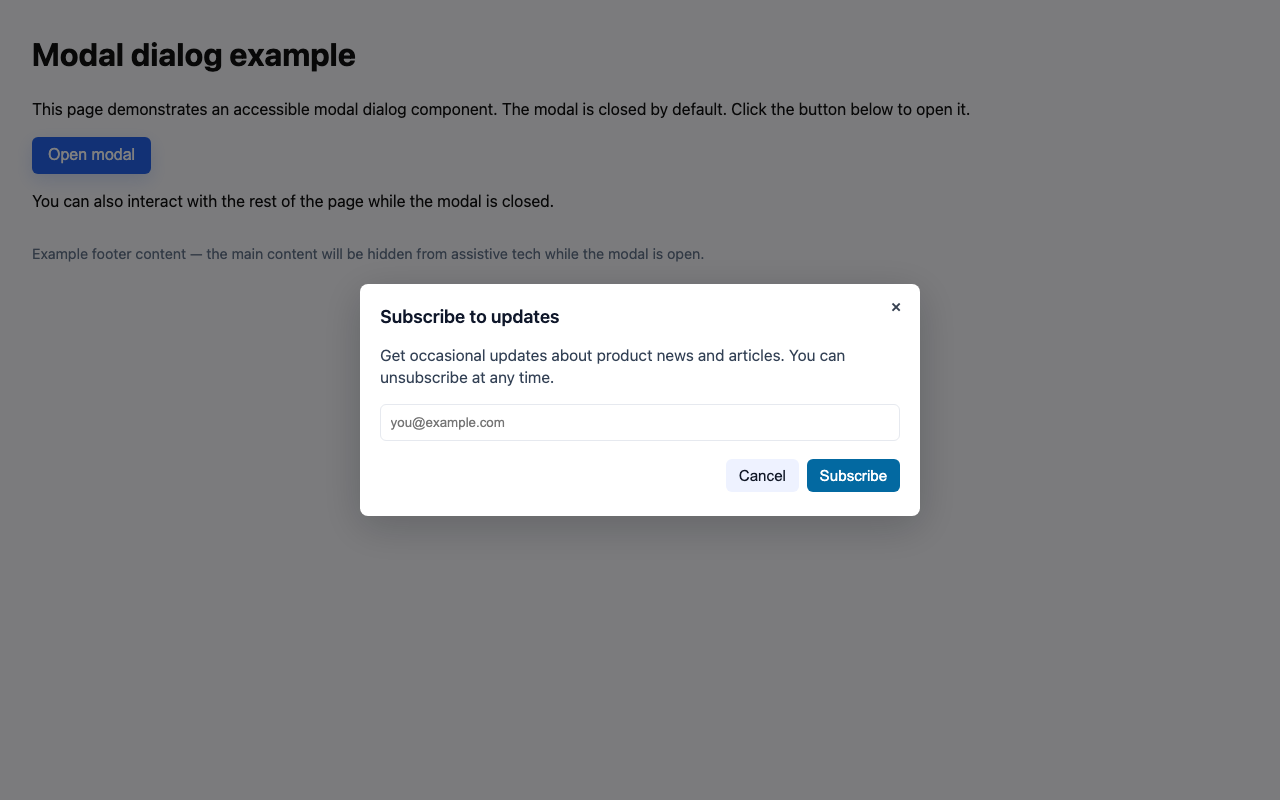 Screenshot sample 74 for modal-dialog / GPT-5 Mini