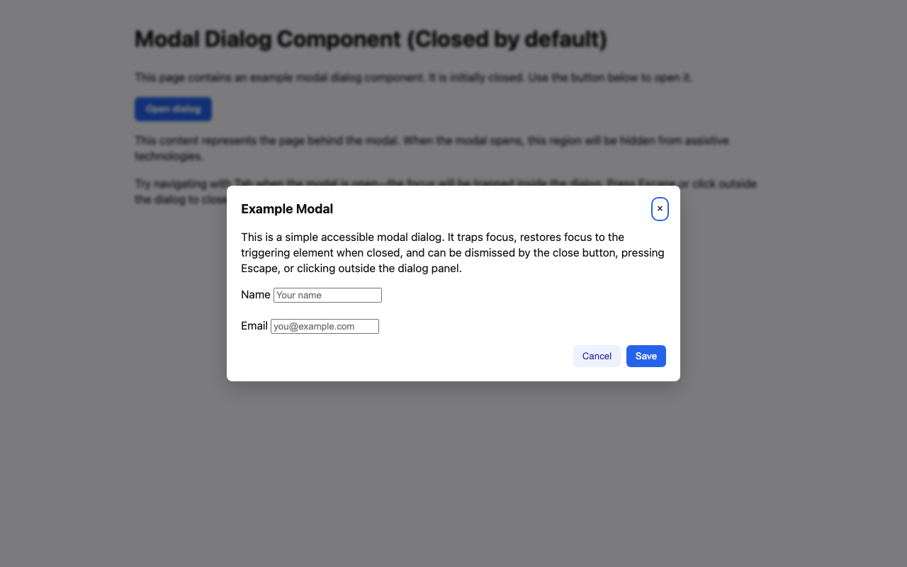 Screenshot sample 76 for modal-dialog / GPT-5 Mini