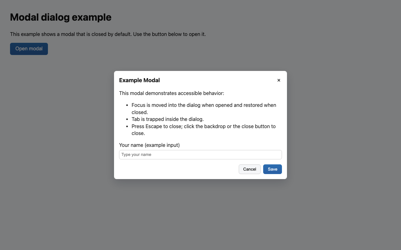 Screenshot sample 85 for modal-dialog / GPT-5 Mini