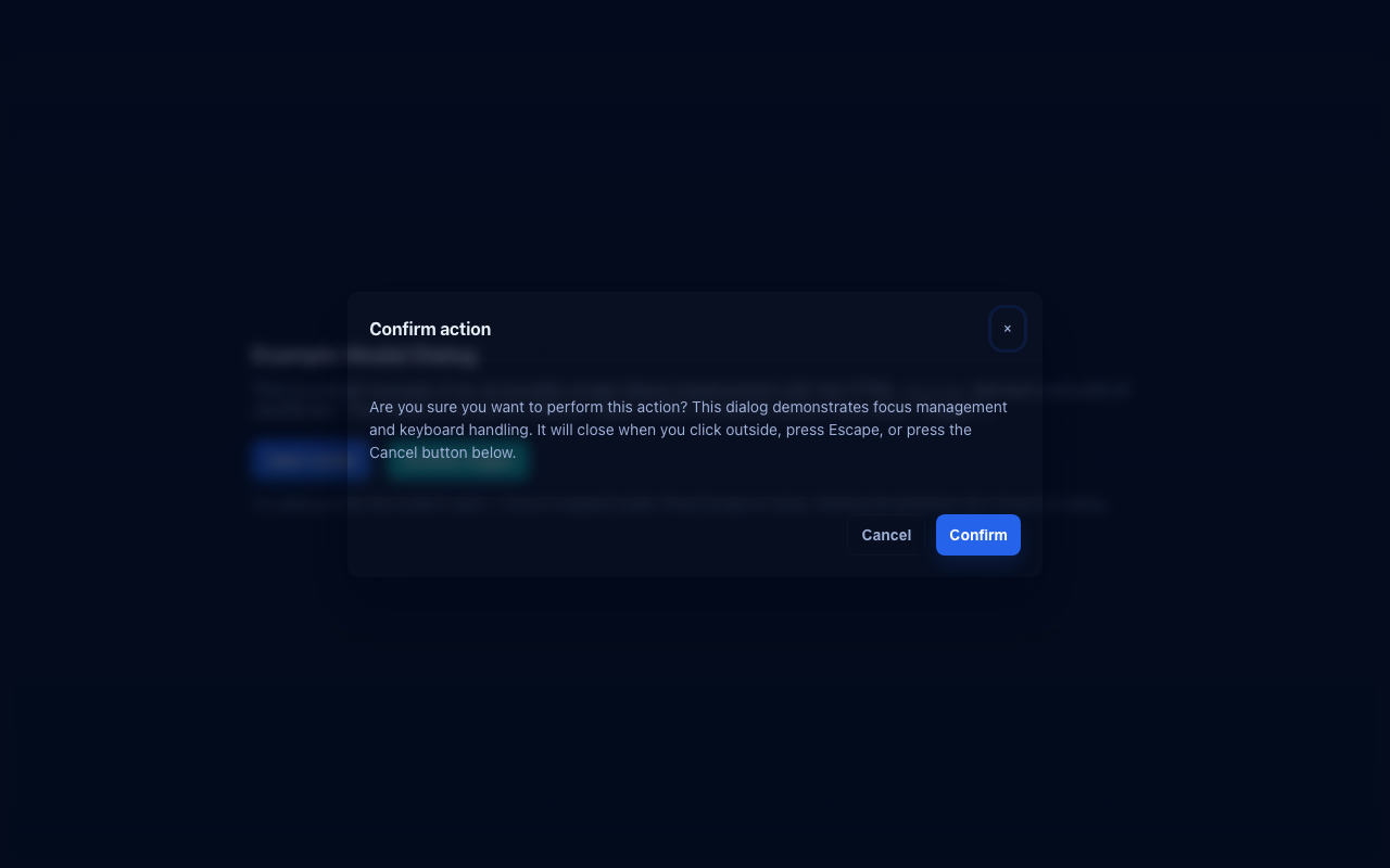 Screenshot sample 88 for modal-dialog / GPT-5 Mini